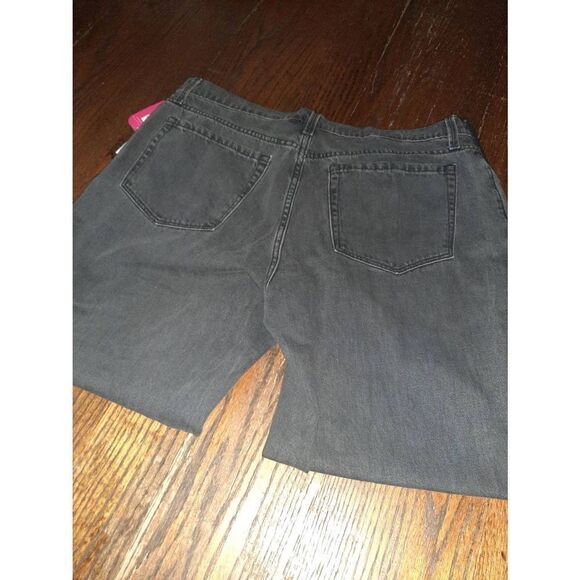 New Size 10 Maternity Isabel Maternity Faded Black Denim Jeans NWT - Picture 7 of 7